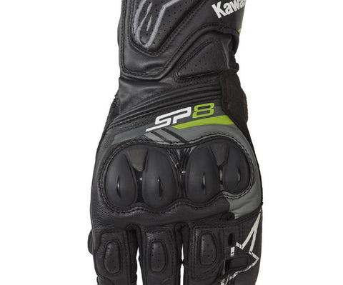 Kawasaki 077SRM22103L  LUCCA LEATHER GLOVE (Male) 3XL