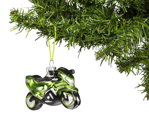 Kawasaki 271MGU221000 Motorcycle Christmas Tree Ornament 3.5 x 7.5cm