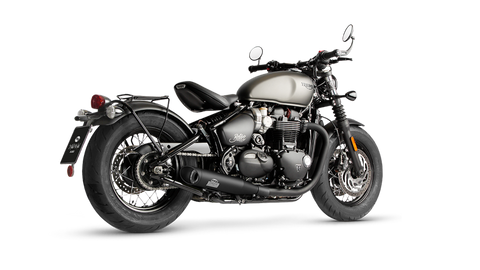 Dr. Jekill & Mr. Hyde King Wrinkle Black Exhaust Triumph Modern Classic & Triumph Factory Custom 2017–2020 EP-142399