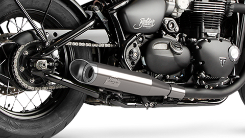 Dr. Jekill & Mr. Hyde King Brushed Stainless Steel Exhaust Triumph Modern Classic & Triumph Factory Custom 2017–2020 EP-141782