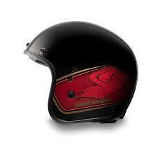 Genuine Harley-Davidson® 120th Anniversary Eagle H-D X14 SUN SHIELD 3/4 Helmet 97222-23EX