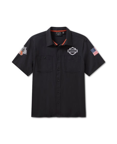 96377-26RX Harley-Davidson Factory Racing Knit Shirt