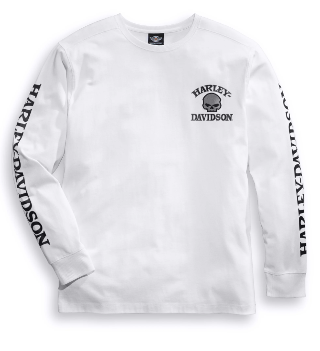 Genuine Harley-Davidson® Willie G ™ Skull Long Sleeve Top 99254-25VM
