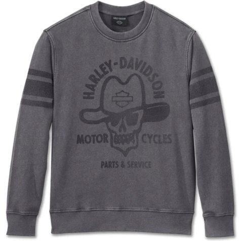 Genuine Harley-Davidson Cowboy Rider French Terry Crewneck 96112-25VM