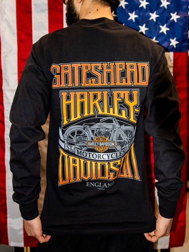 Gateshead Harley-Davidson® Dealer Top - Seasonal Adt L/S T  3001780-BLK