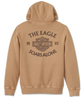 Genuine H-D Eagle Soars Alone Slub Hoodie - Tannin 96002-25VM