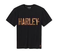 96460-26VM Harley-Davidson Tee-knit,realtree,black