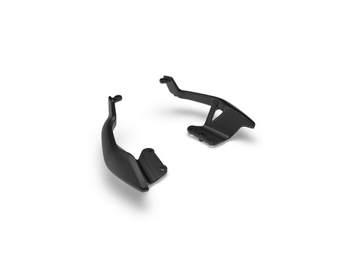 Royal Enfield - Black Passenger Backrest Mounts - KXA00141