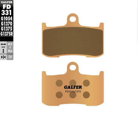 Galfer Sintered Metal Front Brake Pads FD331G1370