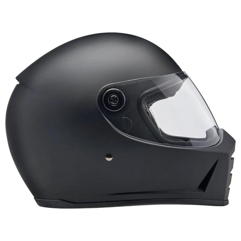 Biltwell Lane Splitter Helmet Flat Black