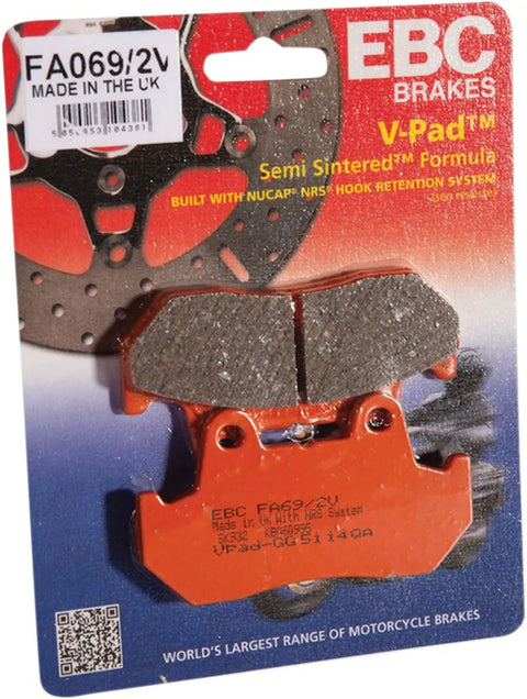 EBC Ceramic Front Brake Pads FA069/2