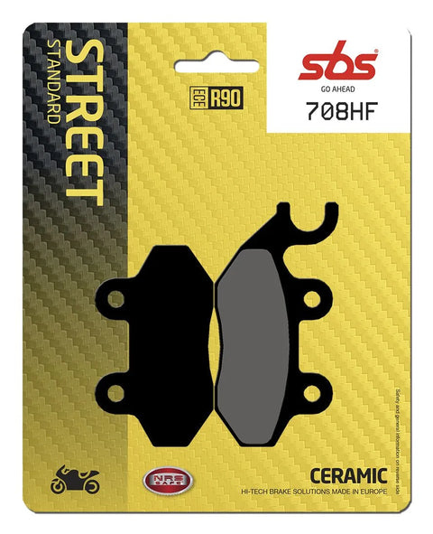 SBS Organic Front Brake Pads 708HF