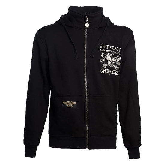 West Coast Choppers High Speed Zip Hoodie Black