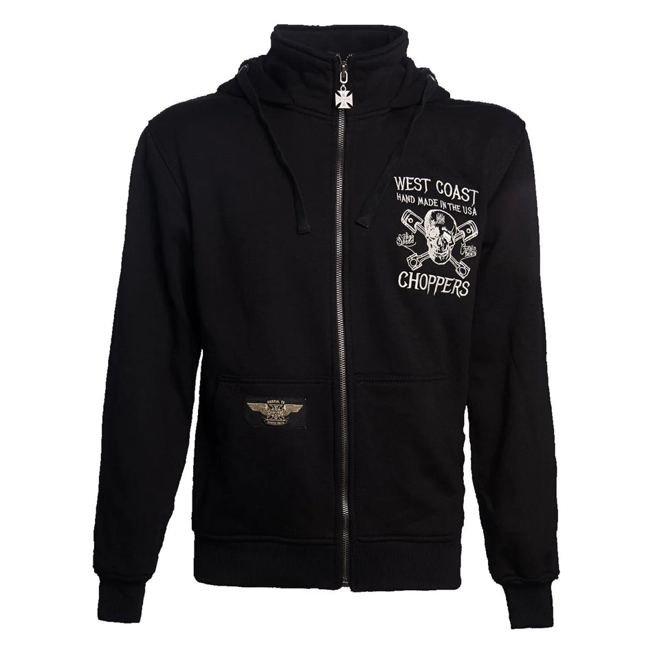 West Coast Choppers High Speed Zip Hoodie Black