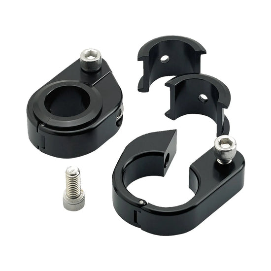 Biltwell Straight O/S Speed Clamps Black
