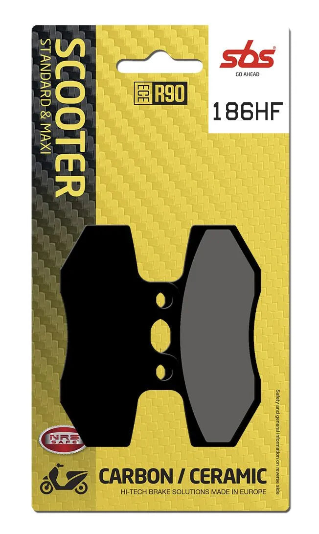 SBS Organic Front Brake Pads Aprilia RX 50 / SX 50 186HF