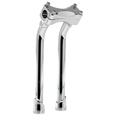 Biltwell Murdock Pullback Risers 12" Chrome