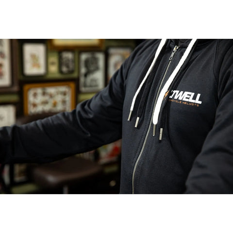 Biltwell Bolts Zip Hoodie Black