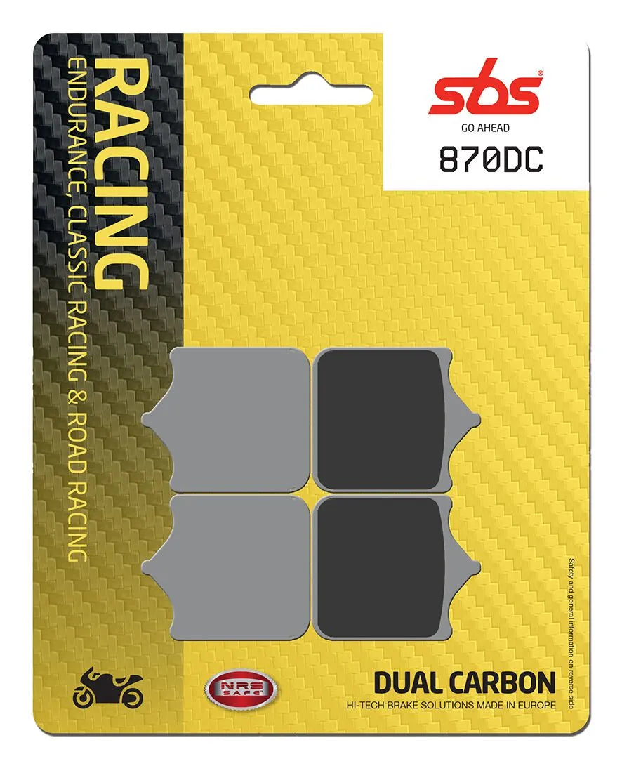 SBS Organic Front Brake Pads BMW S 1000 RR ABS / S 1000 RR 870DC
