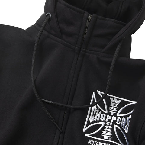 West Coast Choppers OG ATX Zip Hoodie Black