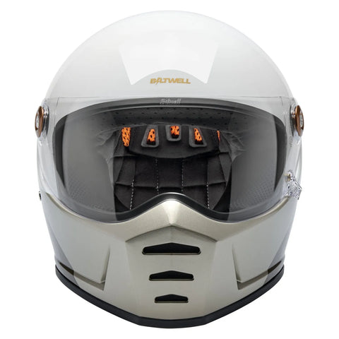 Biltwell Lane Splitter Helmet Intersection Gold/Silver/Bronz