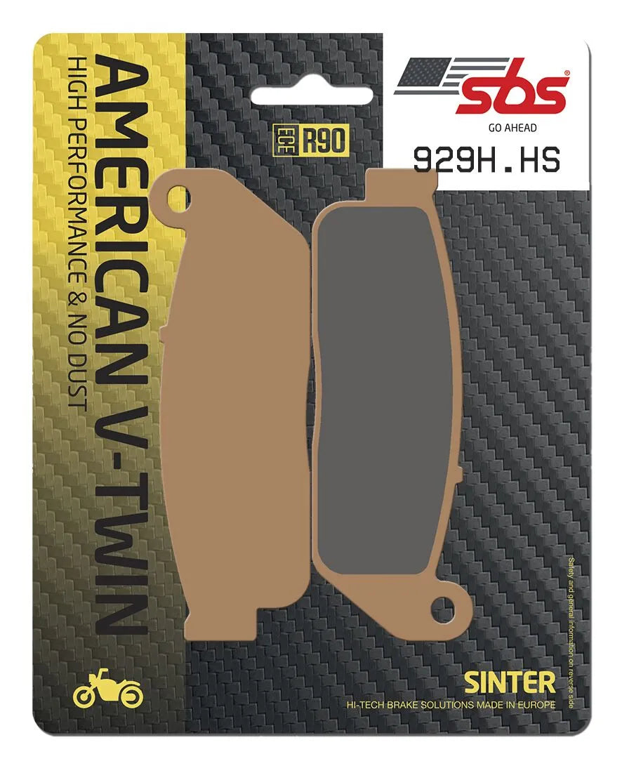 SBS Sintered Metal Front Brake Pads Indian Scout 69 ABS / Scout 60 ABS 929H.HS