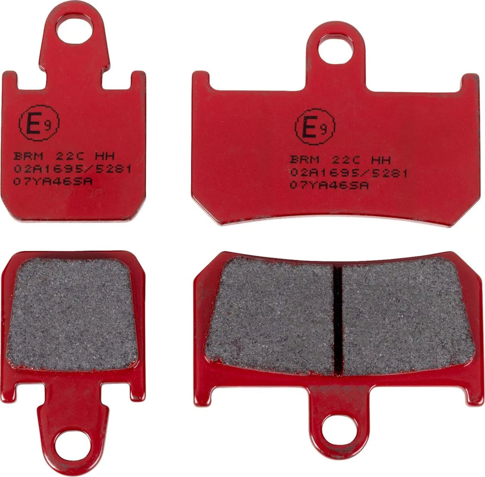 Brembo Sintered Metal Front Brake Pads Yamaha VMX 1700 ABS / YZF-R1 1000 / MT-01 1700 07YA46SA