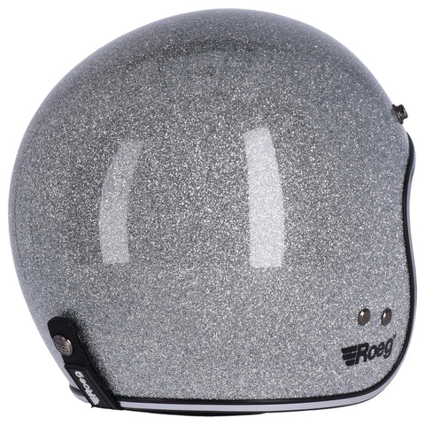 ROEG Jett Helmet Disco Ball Silver