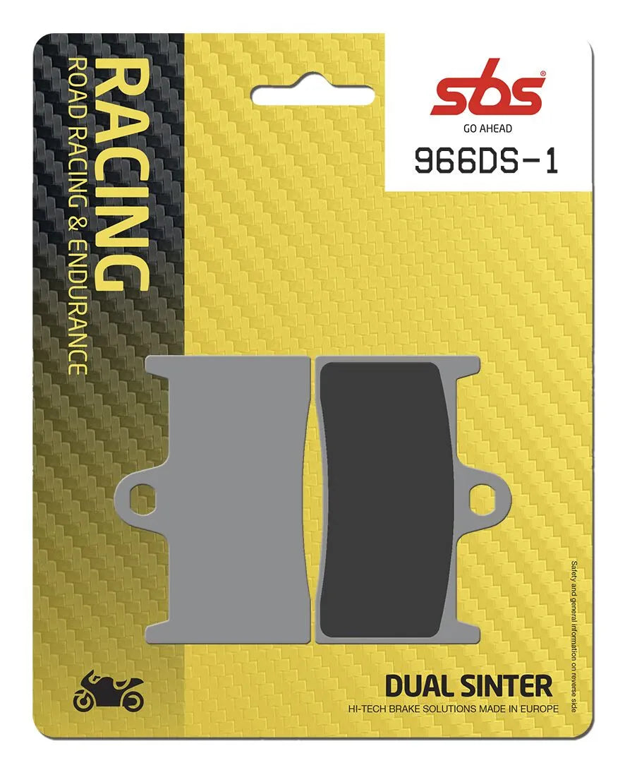 SBS Sintered Metal Front Brake Pads Yamaha YZF-R6 600 966DS-1