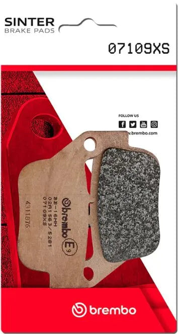 Brembo Sintered Metal Rear Brake Pads Yamaha YP 250 R / YP 250 R ABS 07109XS