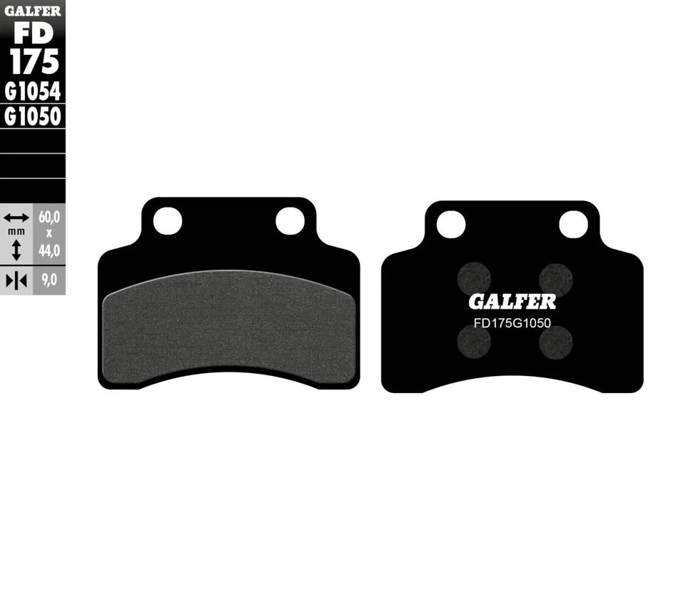 Galfer Organic Front Brake Pads FD175G1050