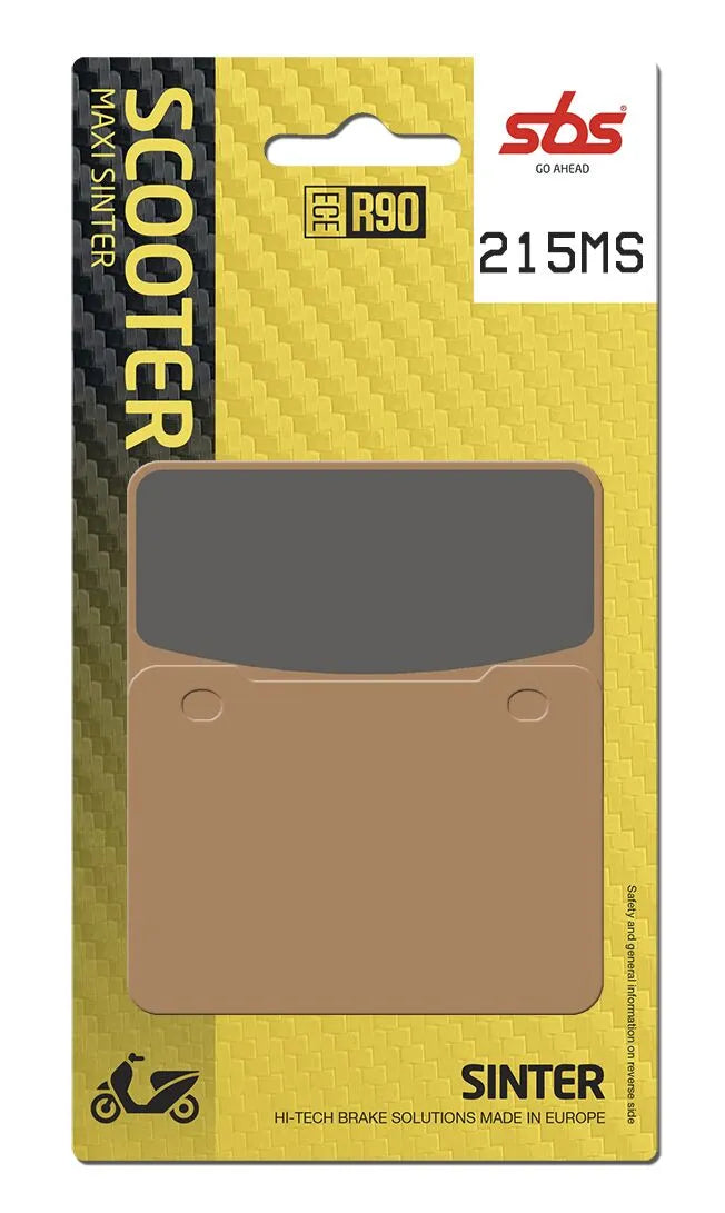 SBS Sintered Metal Front Brake Pads 215MS
