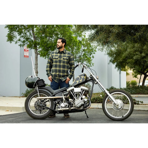 Biltwell Hi Test Flannel Shirt Moss