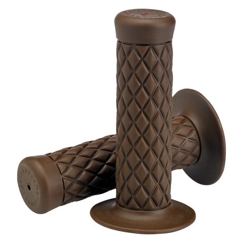 Biltwell 1" TPV Grips Thruster Chocolate