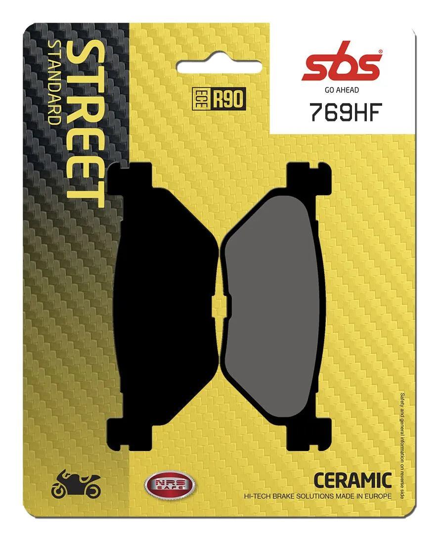 SBS Organic Rear Brake Pads 769HF