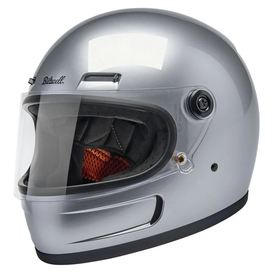 Biltwell Gringo SV Helmet Gloss Silver
