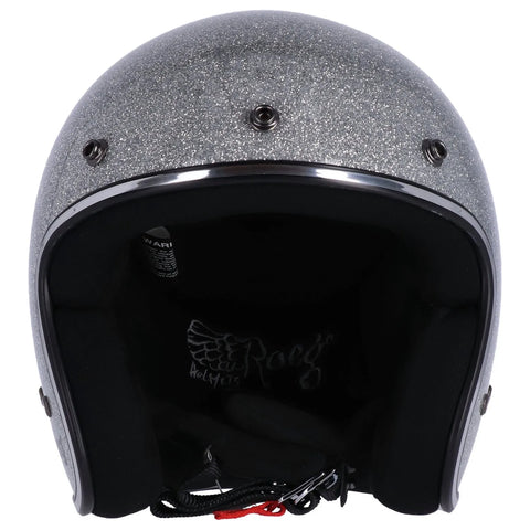 ROEG Jett Helmet Disco Ball Silver