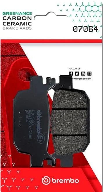 Brembo Ceramic Rear Brake Pads 07064