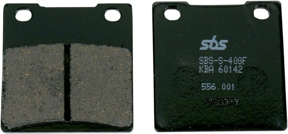 SBS Sintered Metal Front & Rear Brake Pads 556HF