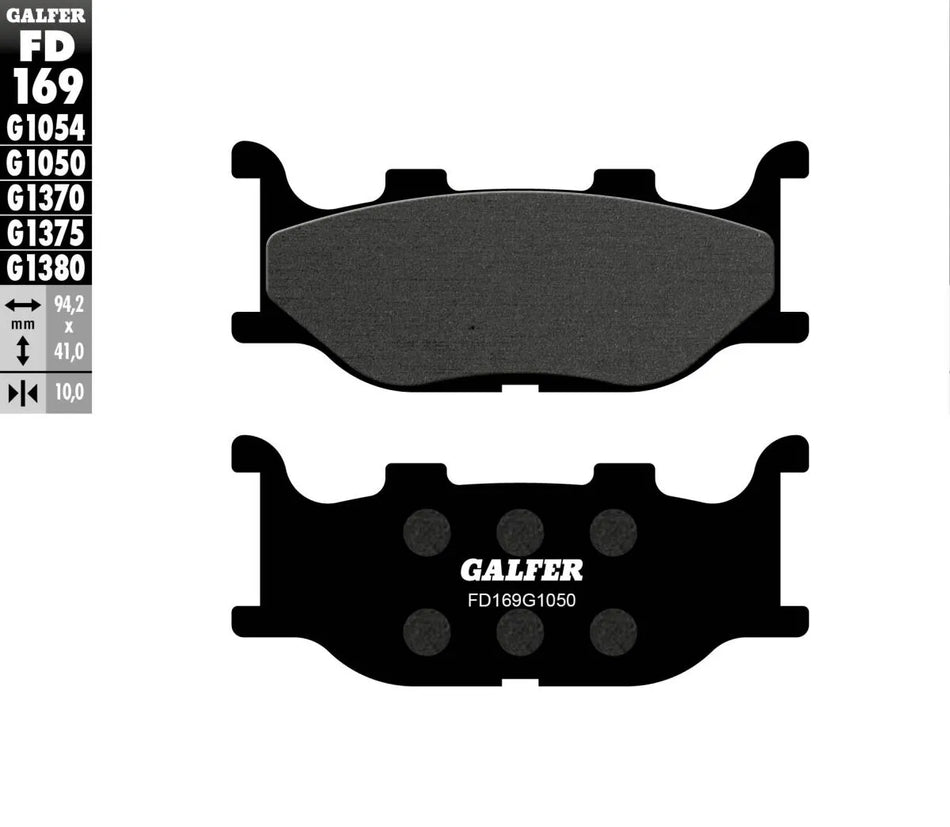 Galfer Organic Front Brake Pads FD169G1050
