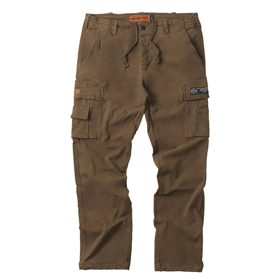 West Coast Choppers CFL Cargo Trousers Khaki Brown