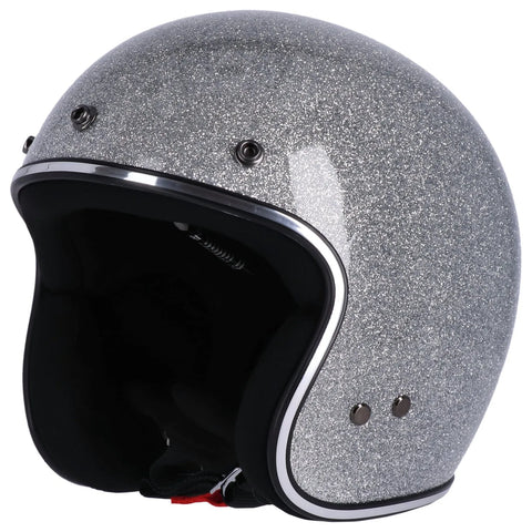 ROEG Jett Helmet Disco Ball Silver