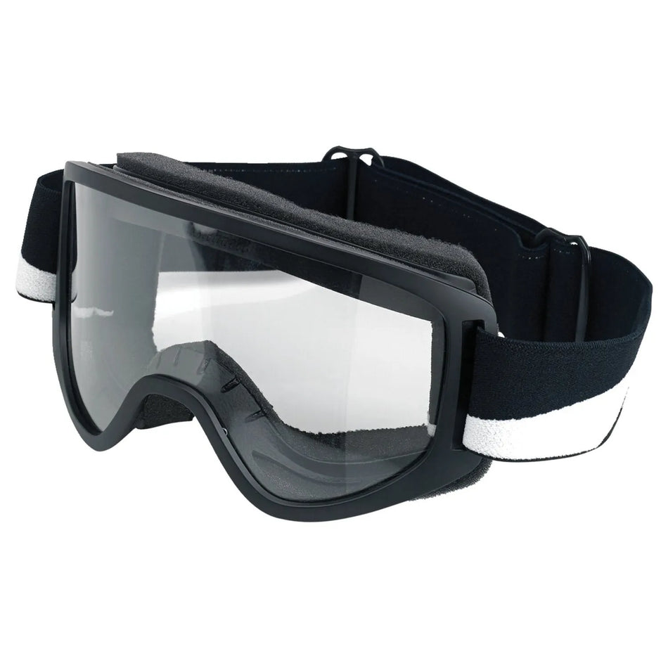 Biltwell Moto 2.0 Bolts Goggles Black