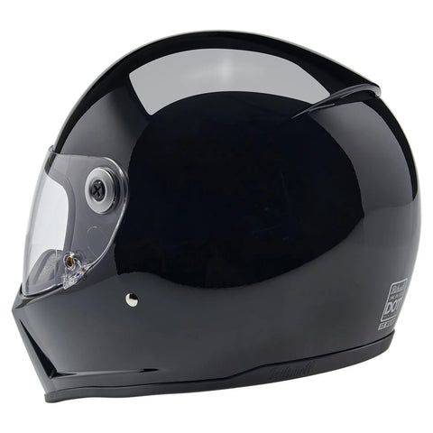 Biltwell Lane Splitter Helmet Gloss Black