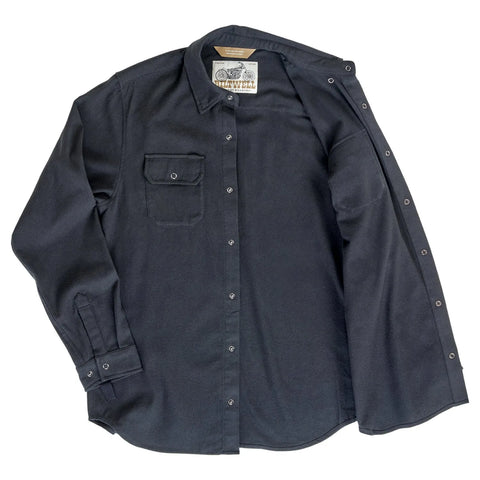 Biltwell Hi Test Flannel Shirt Black