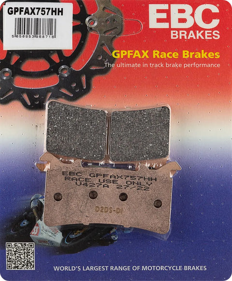 EBC Sintered Metal Front Brake Pads GPFAX757HH