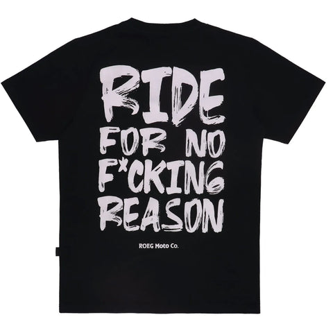 ROEG Kane Plain T-Shirt Black