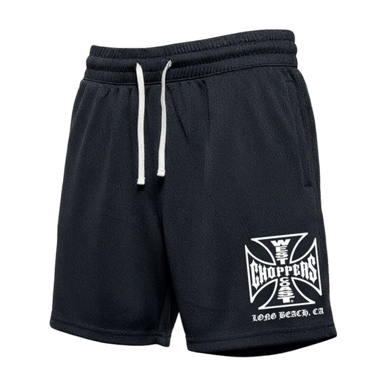West Coast Choppers OG Mesh Shorts Black