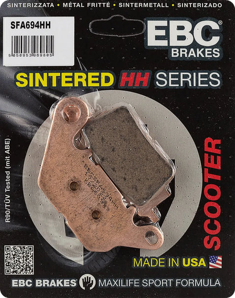 EBC Sintered Metal Front & Rear Brake Pads SFA694HH