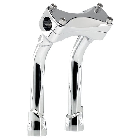 Biltwell Murdock Pullback Risers 8" Chrome